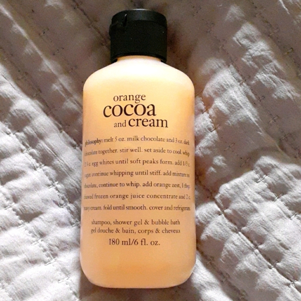 🍊 Orange Cocoa and Cream Philosophy Shower Gel